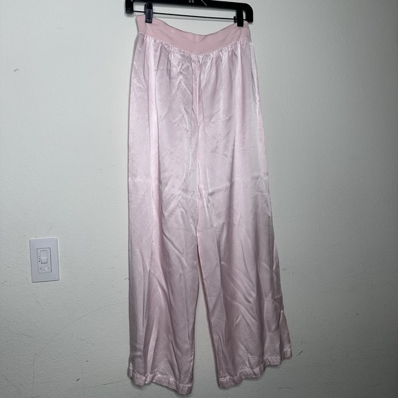 PJ Harlow 2Pc Jolie Pajama Pants & Jackie Top Set Medium Baby Pink - Picture 3 of 6